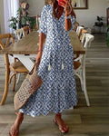 Michaela - Robe Boho avec Couverture de Ventre