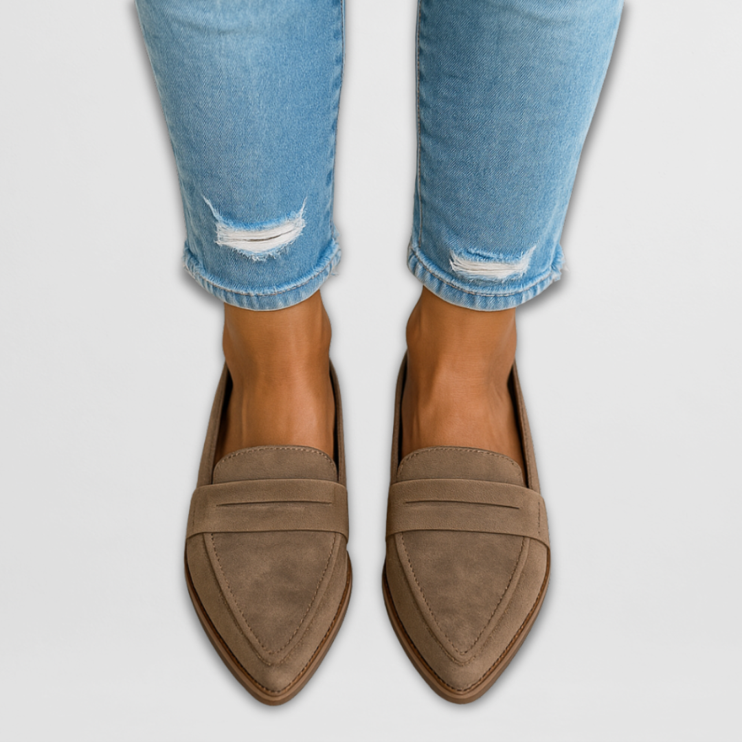 Cécilia | Mocassins en daim
