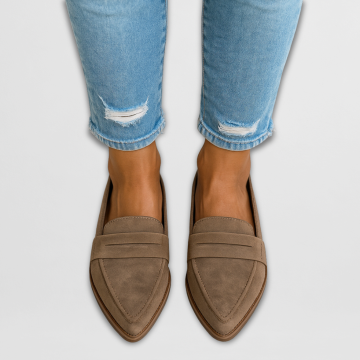 Cécilia | Mocassins en daim