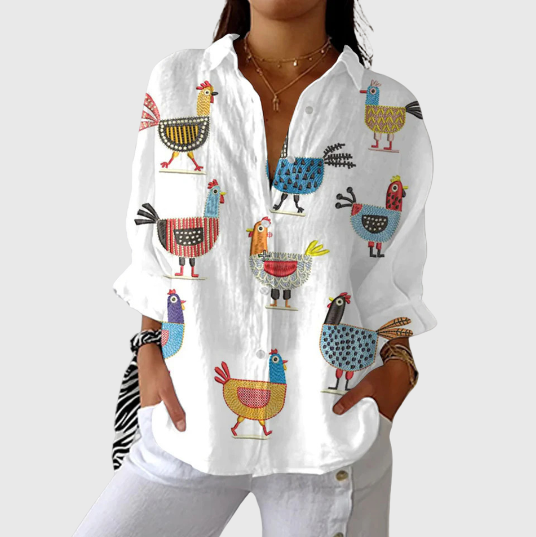 Alexia | Blouse imprimée légère