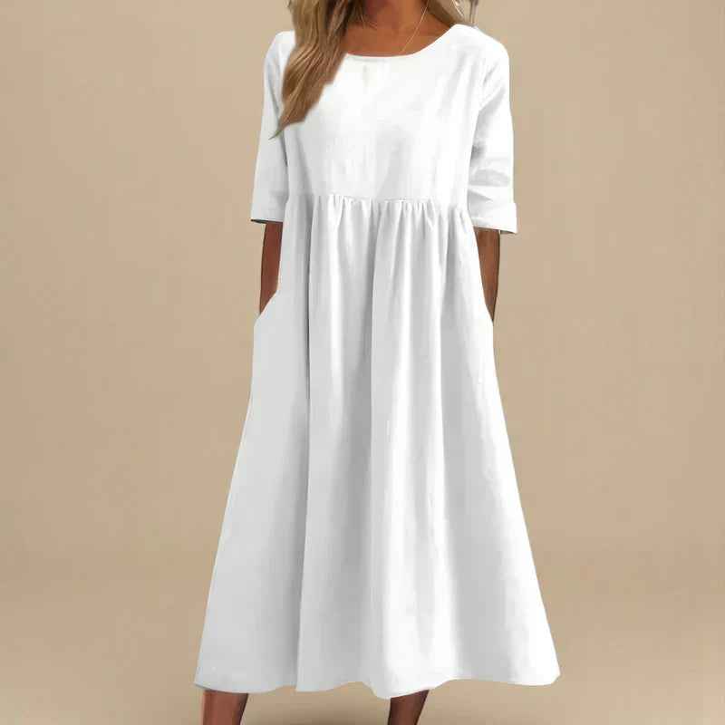 Léa | Robe de jour flatteuse
