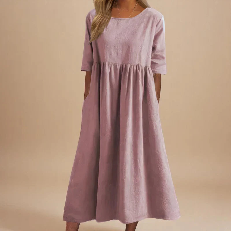 Léa | Robe de jour flatteuse
