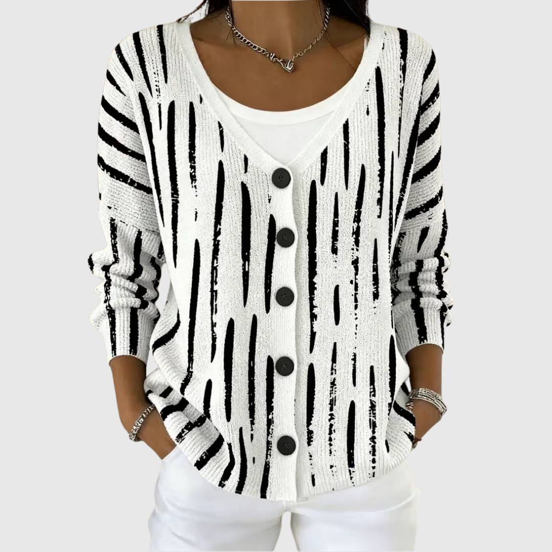 Rosalie | Cardigan boutonné en maille
