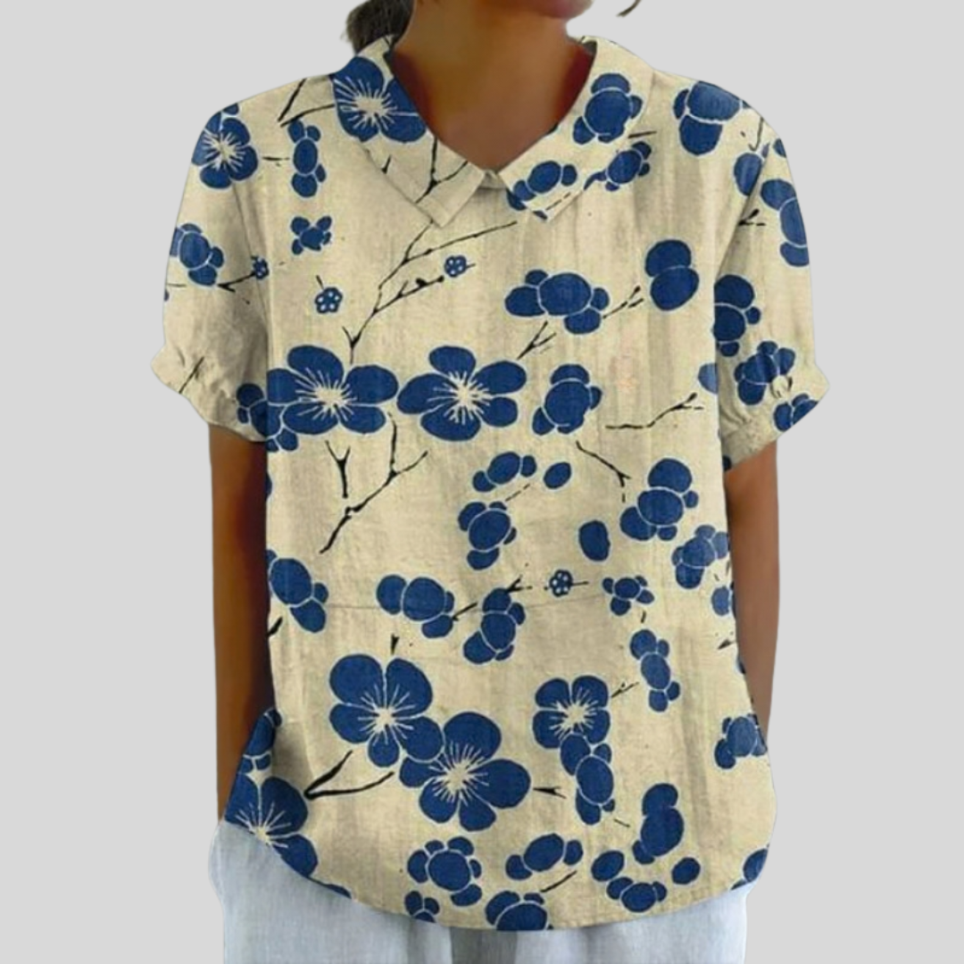 Cyrielle | Top fleuri