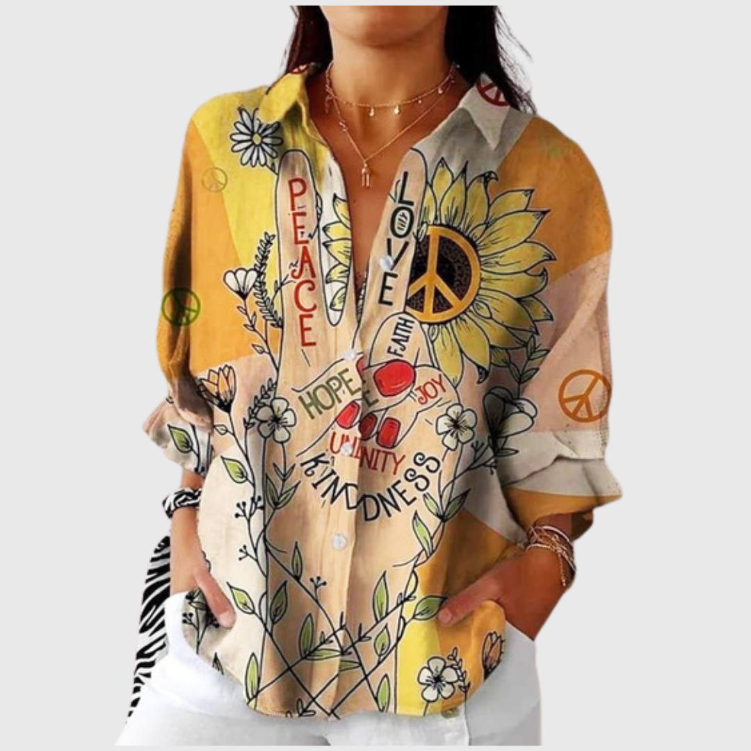 Astrid | Blouse imprimée légère