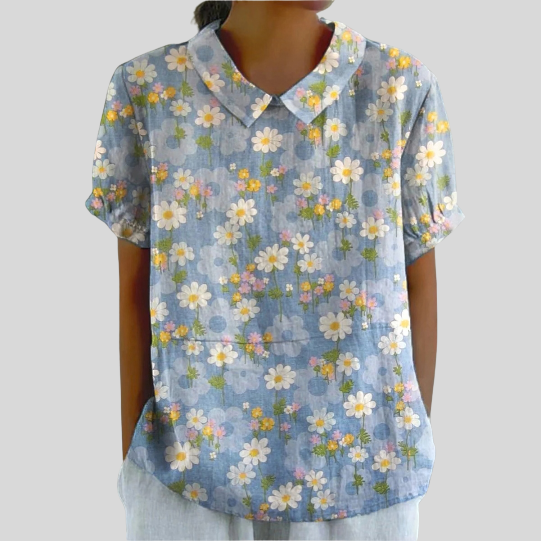 Chantal | Top fleuri