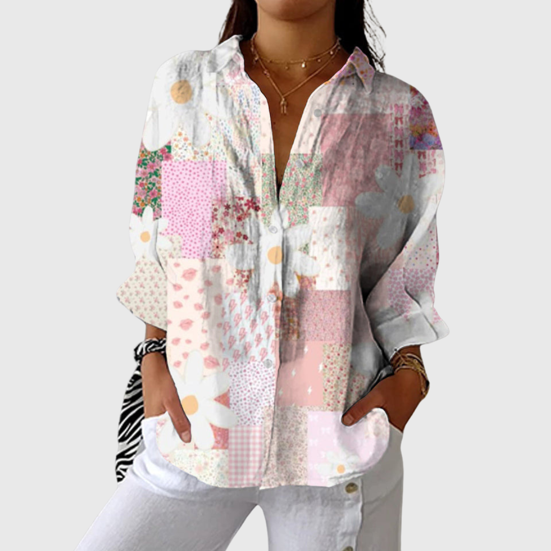 Ambroisine | Blouse imprimée légère