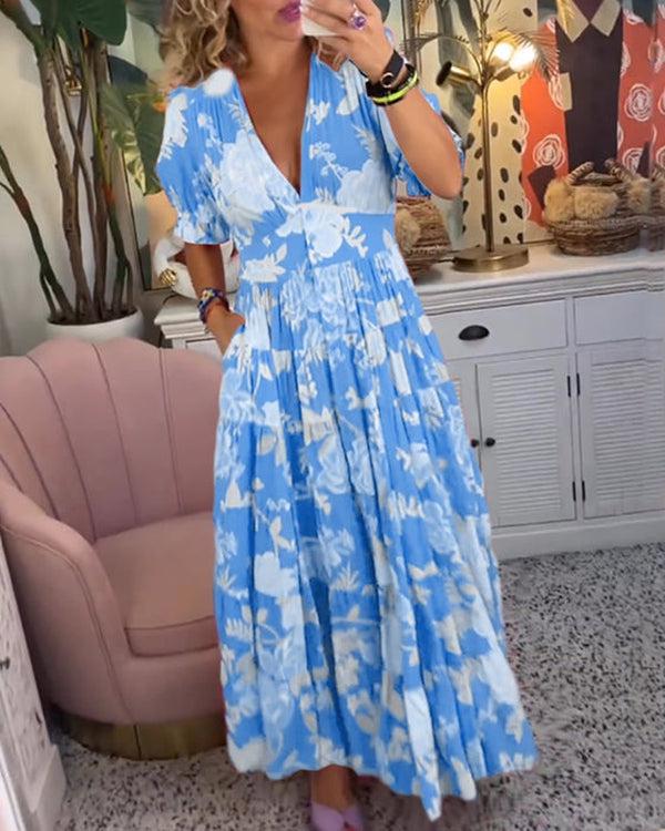 Floriana - Robe Fleurie Vibrante