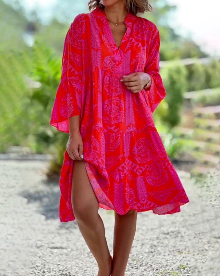 Inès | Robe bohème chic