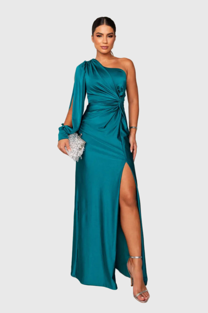 Maëlle | Robe de soirée maxi fluide