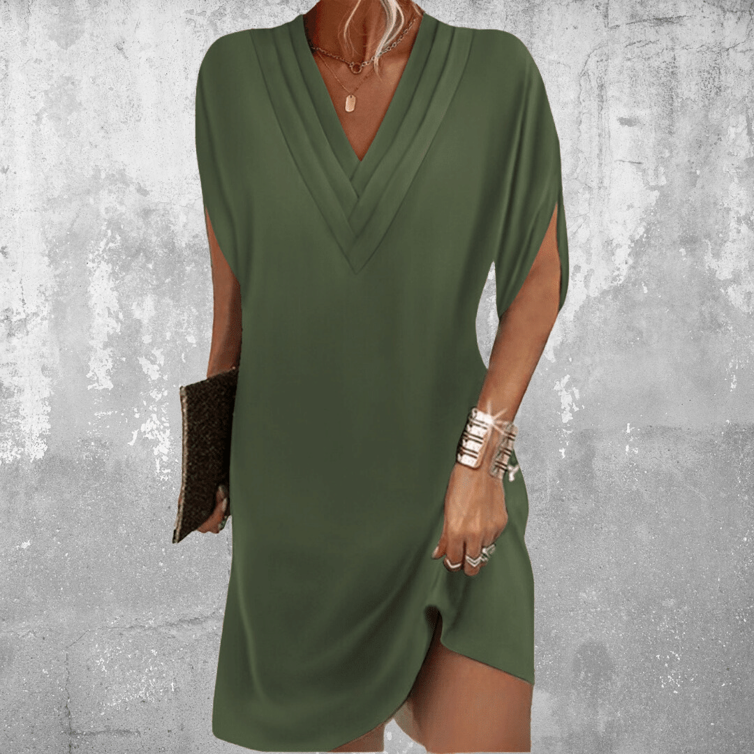 Minetta - Robe Élégante Avec Ventre Caché