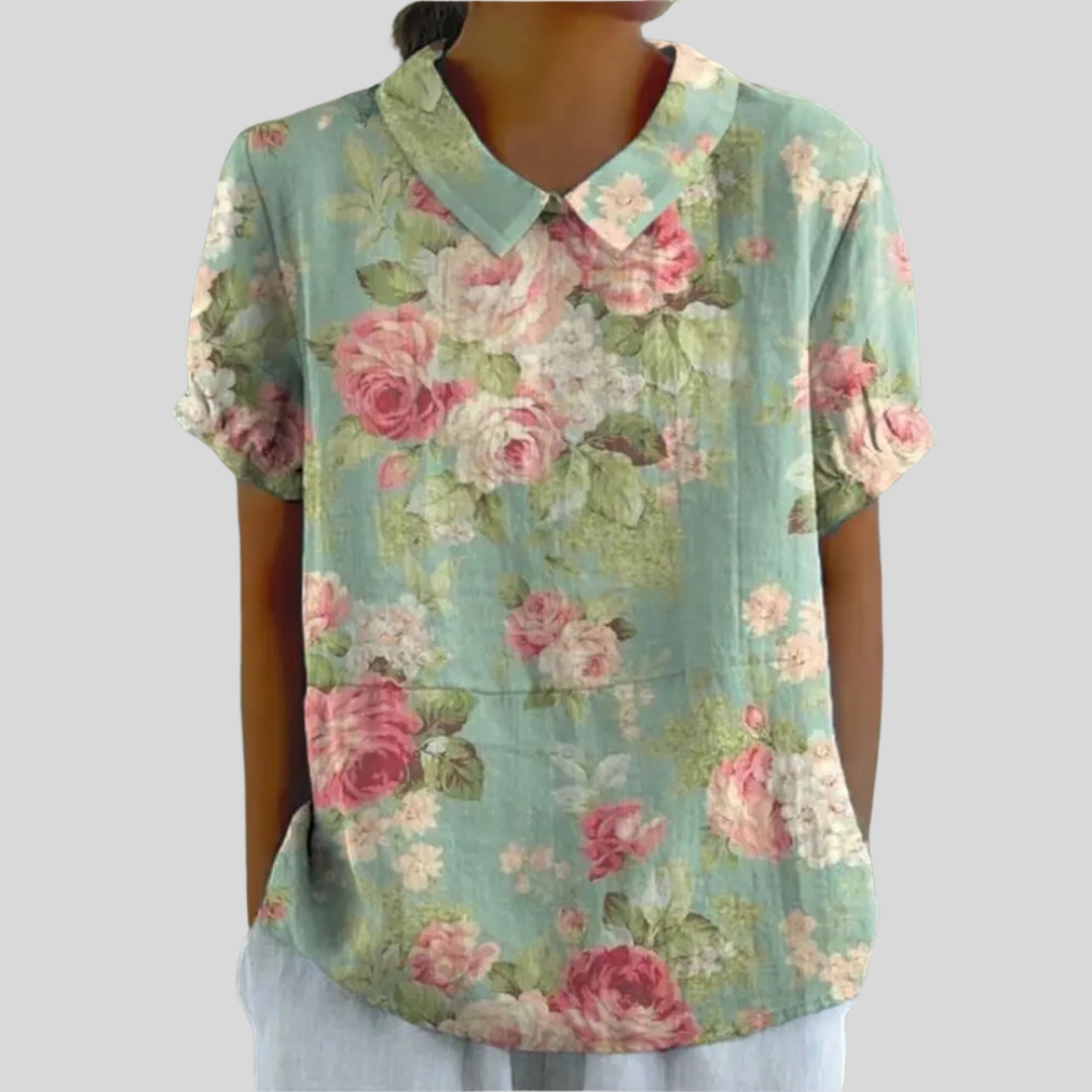 Corinne | Top fleuri