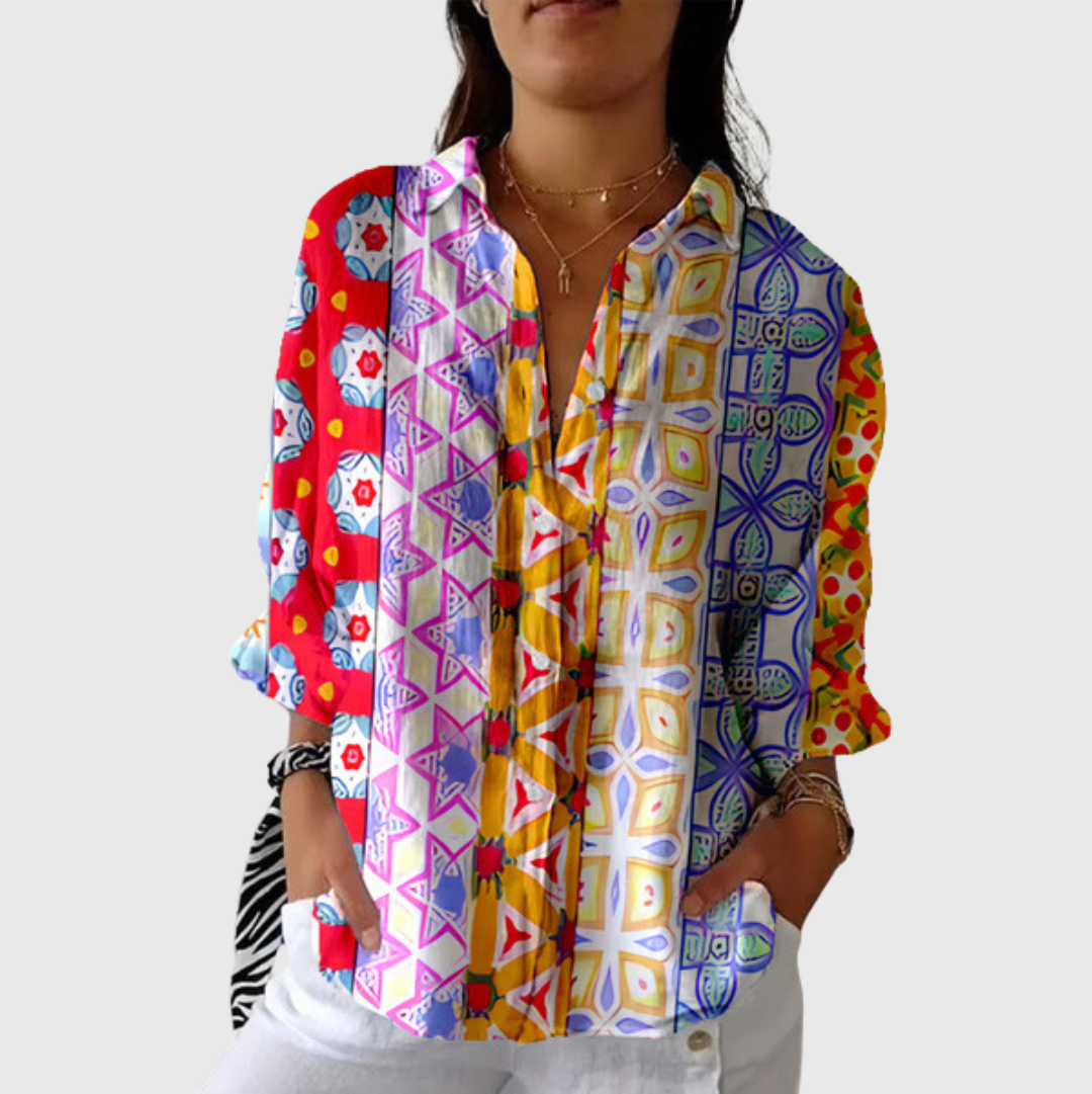 Aimée | Blouse imprimée légère