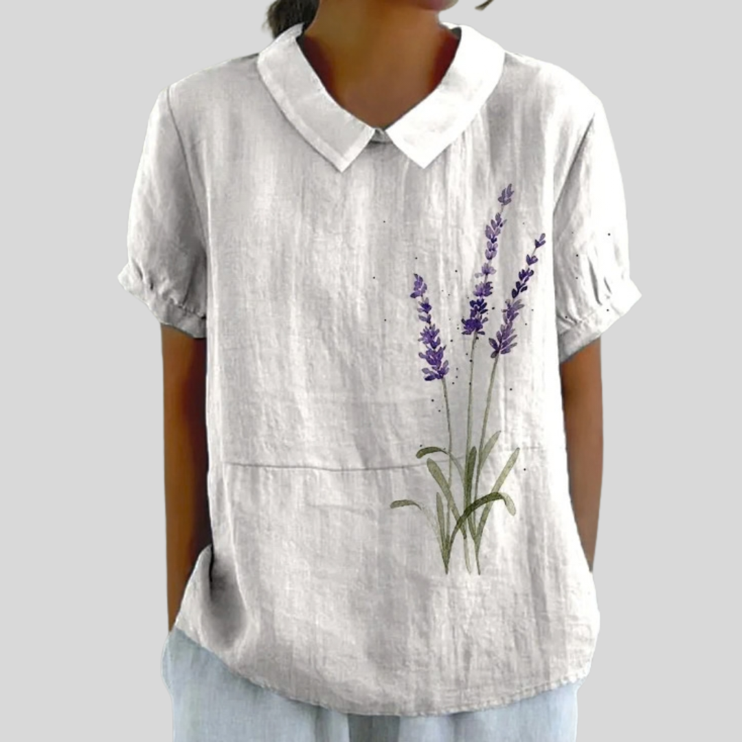 Fabienne | Top fleuri