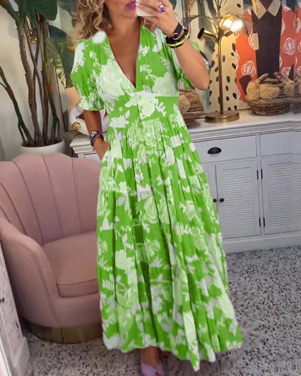 Floriana - Robe Fleurie Vibrante