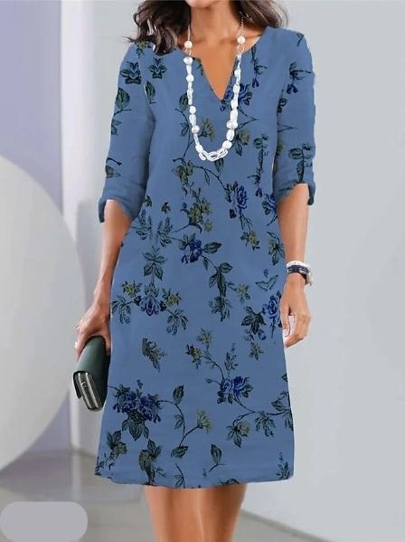 ELEANOR | ROBE FLORELE AVEC NIVEAUX
