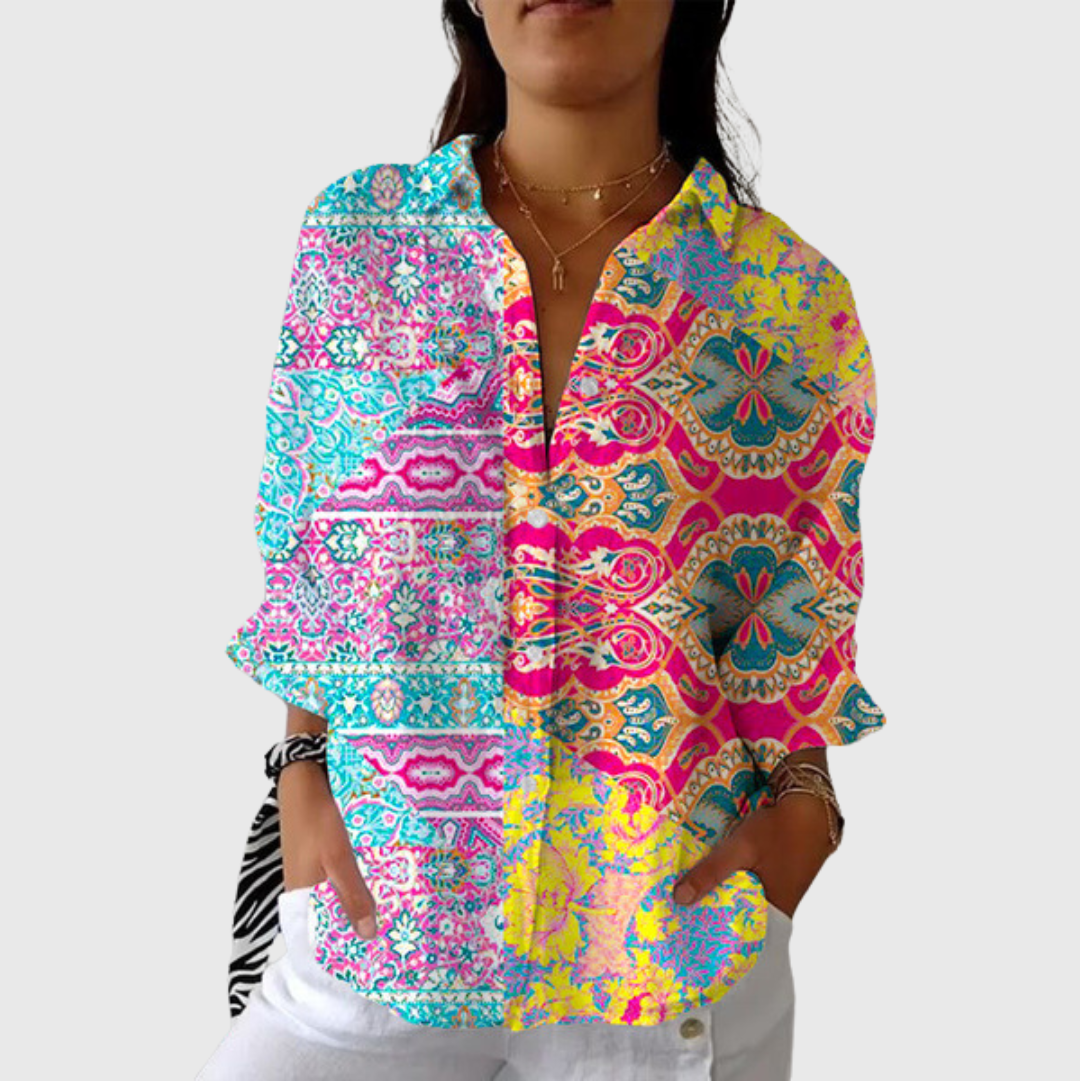 Aliette | Blouse imprimée légère