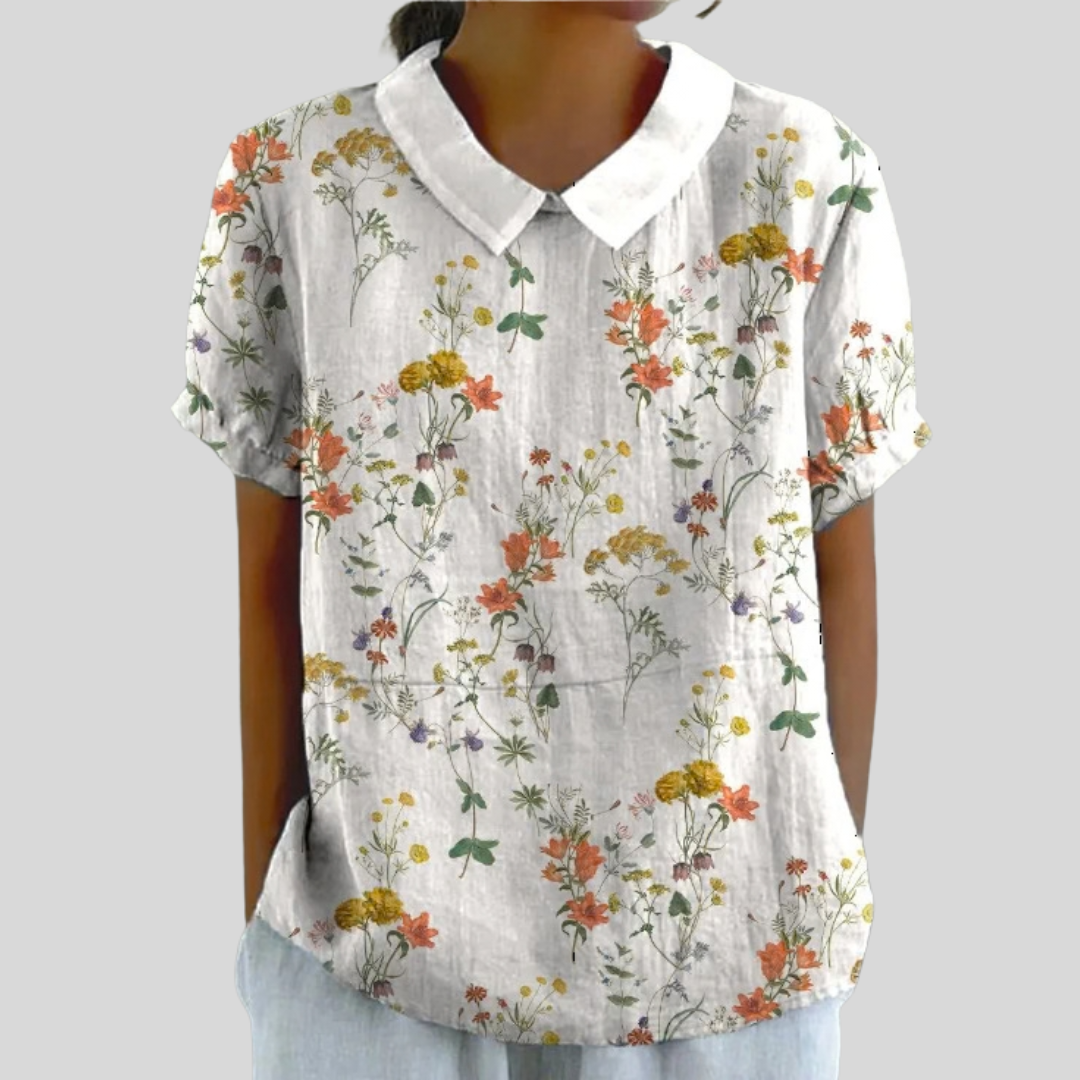 Coline | Top fleuri