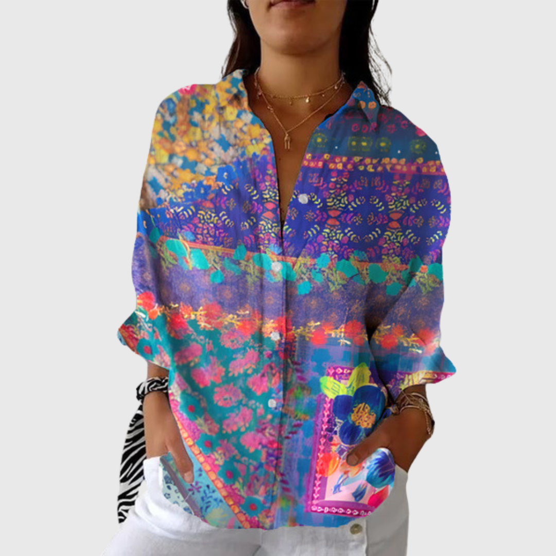 Armande | Blouse imprimée légère