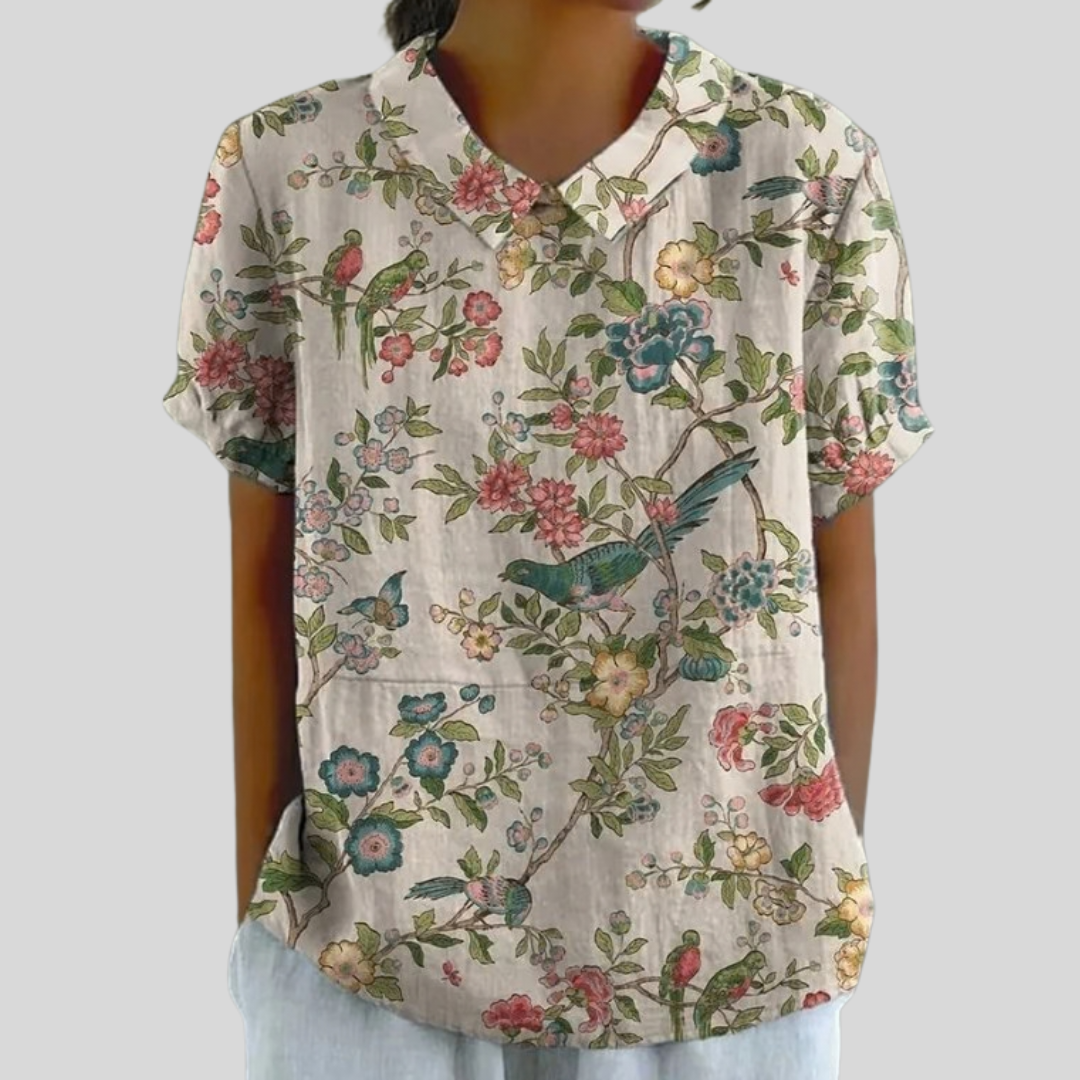 Claire | Top fleuri