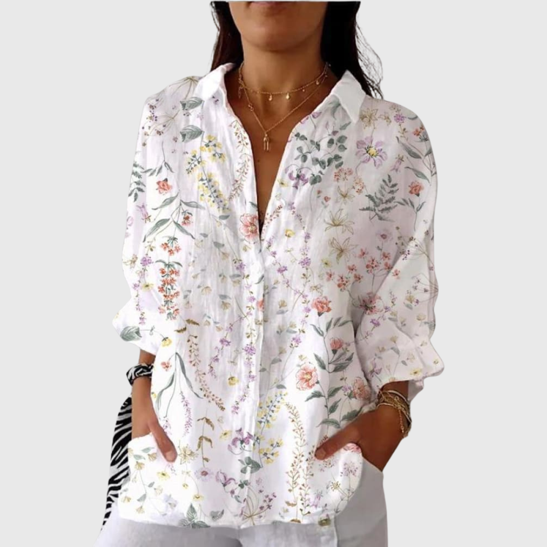 Caroline | Blouse imprimée légère