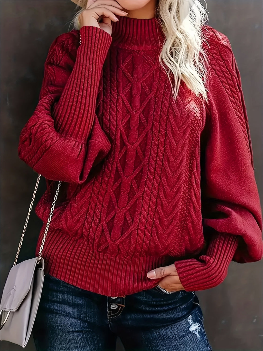Catherine | Pull long à manches longues