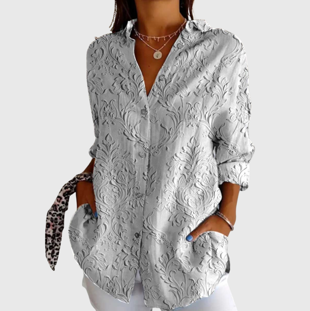 Catherine | Blouse imprimée légère