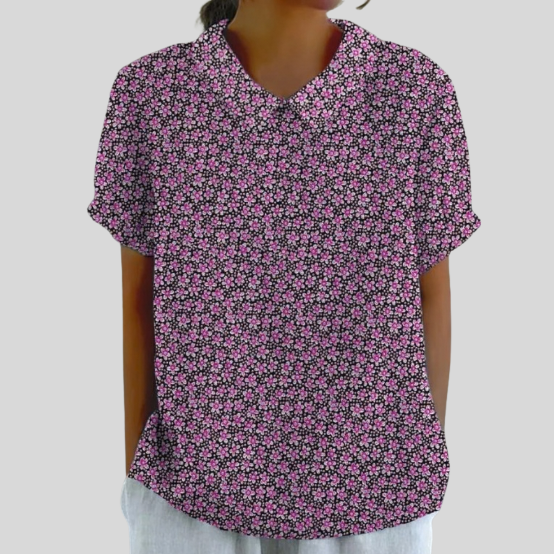 Clarisse | Top fleuri
