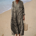 Robe d'Été Imprimée Flattante