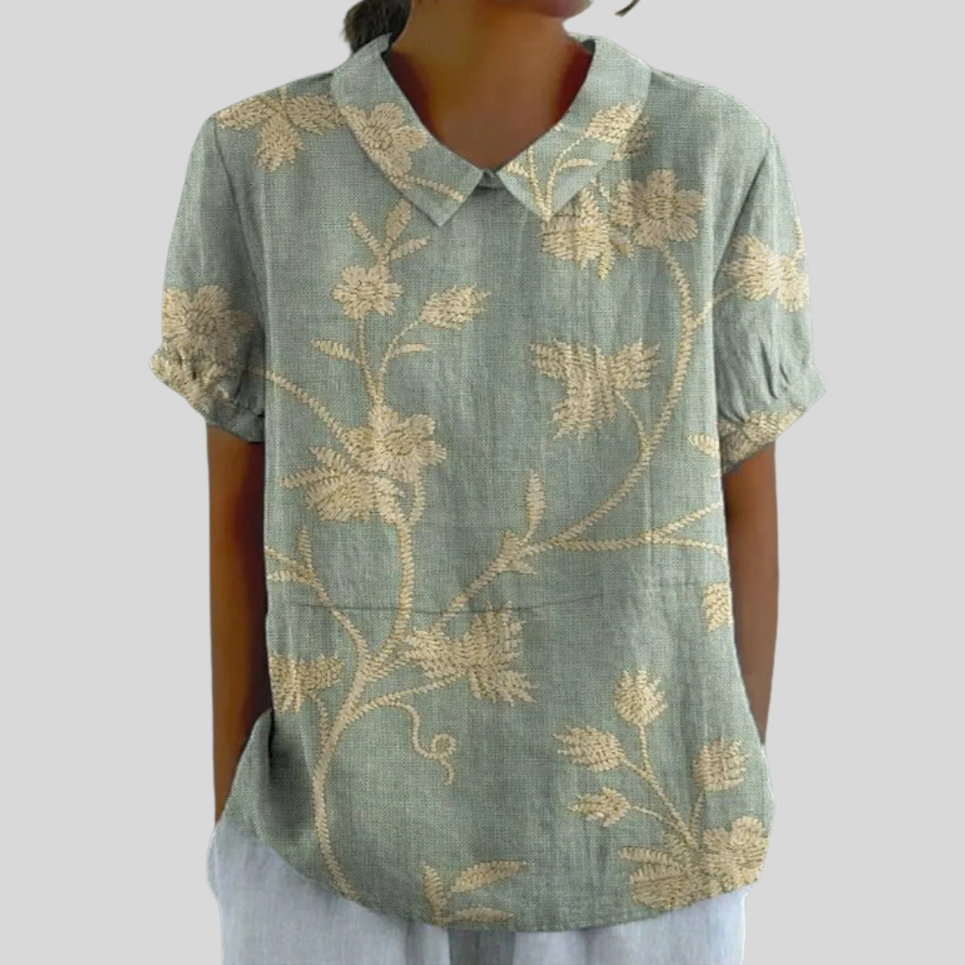 Charline | Top fleuri