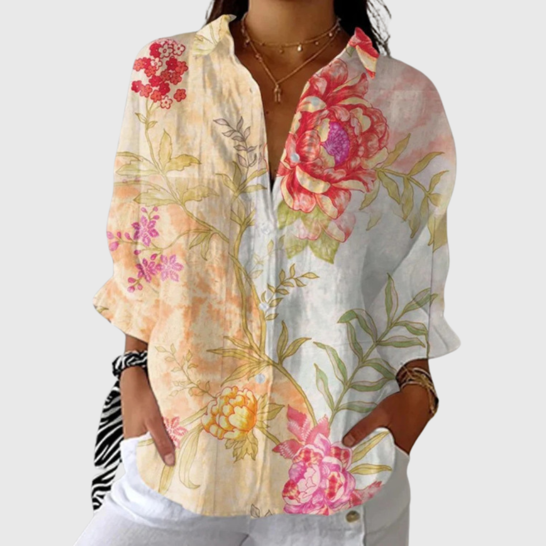 Anne | Blouse imprimée légère