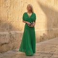 Sienna | Robe Verte Élégante