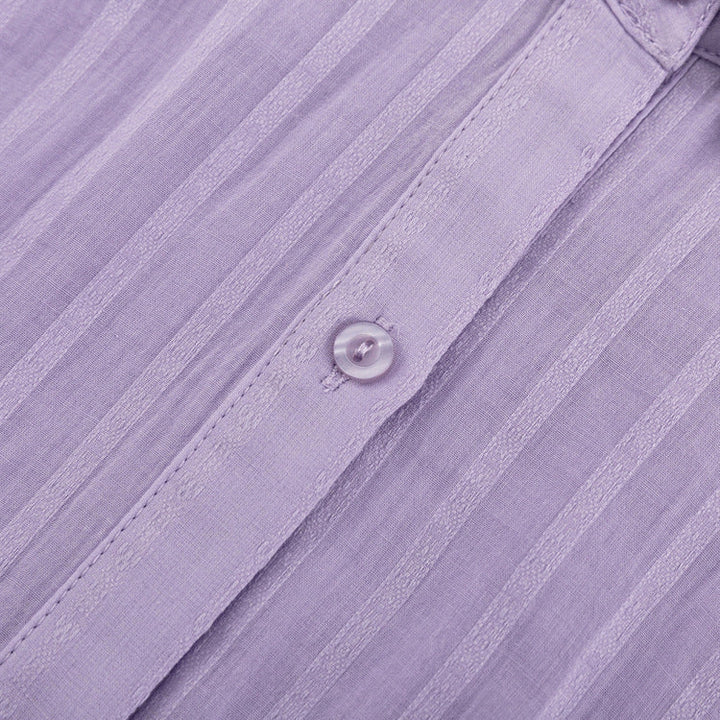 Auréline | Ensemble chemise boutonnée et short léger