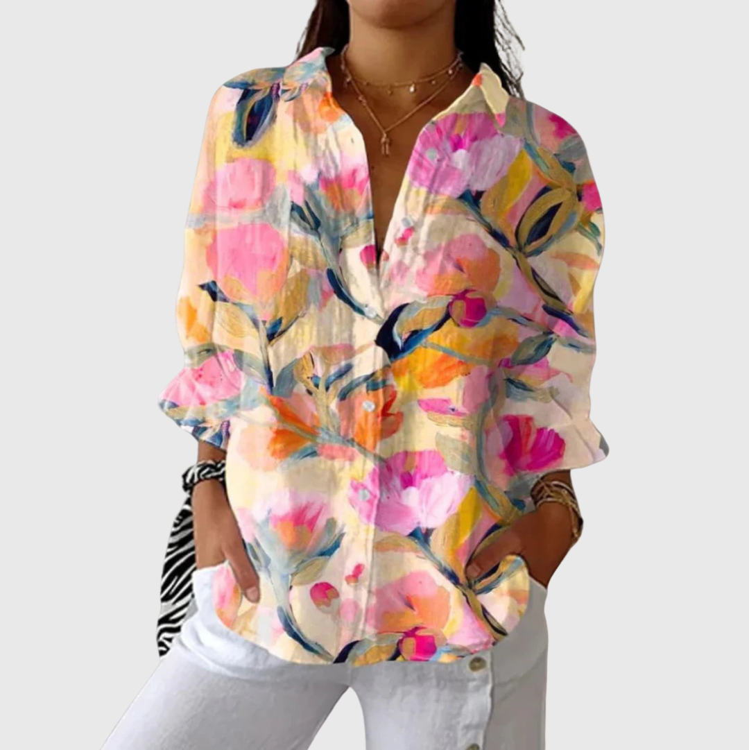 Camille | Blouse imprimée légère