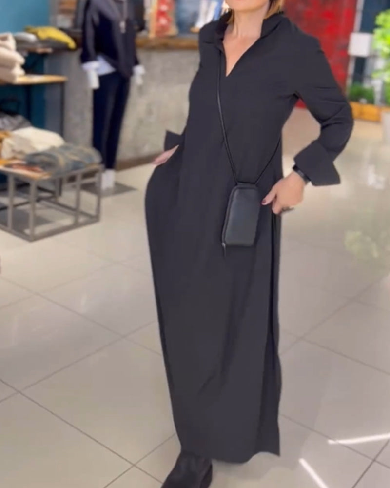 Sylvie - Robe longue décontractée
