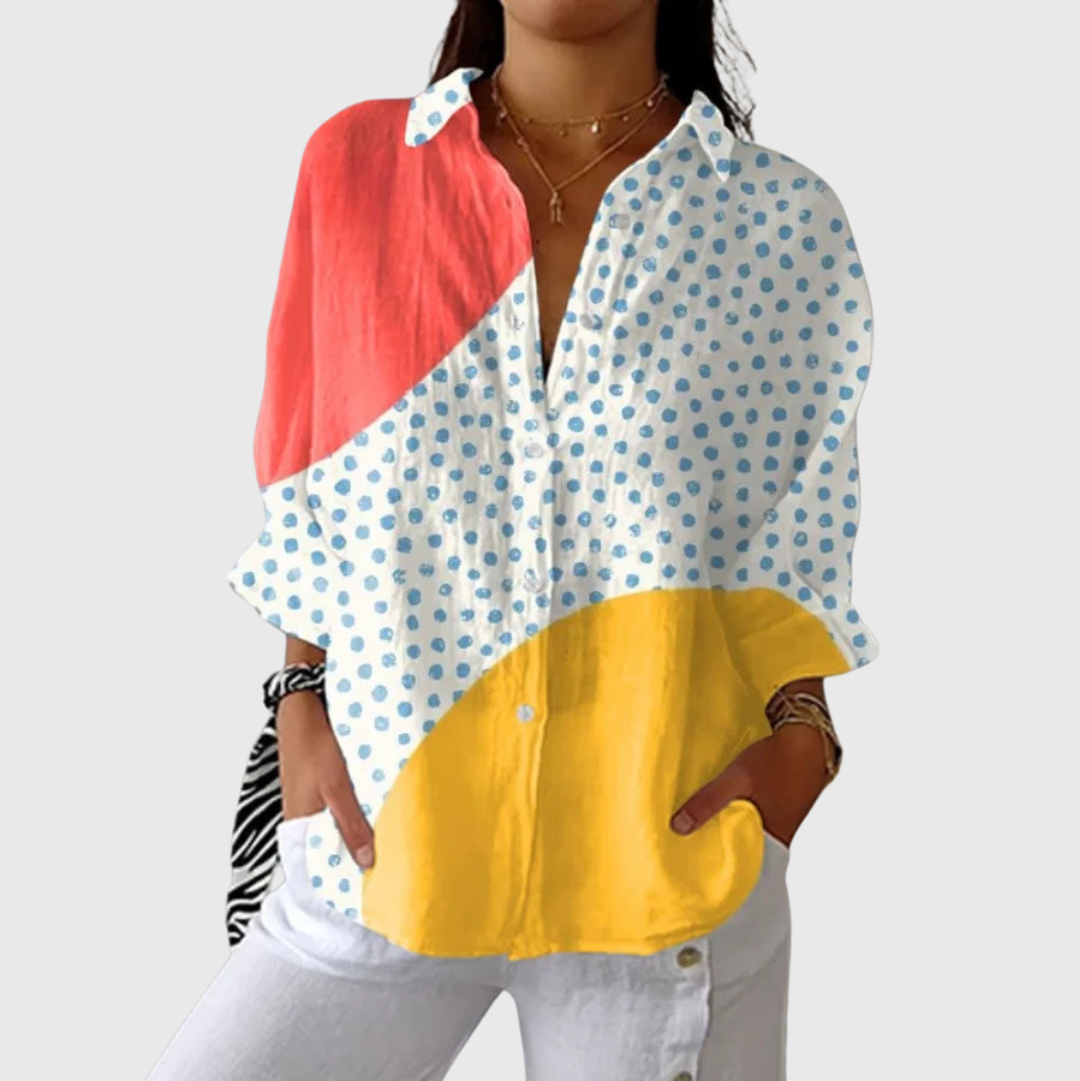 Arielle | Blouse fleurie légère