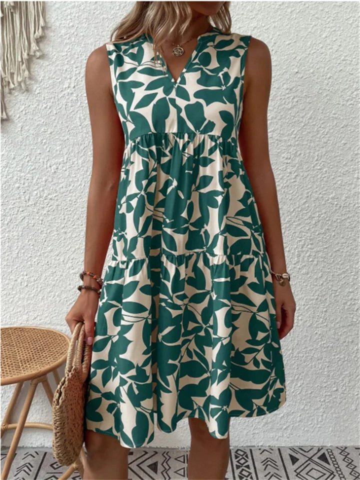 TASHA | ROBE MIDI À ÉVASION FLUIDE