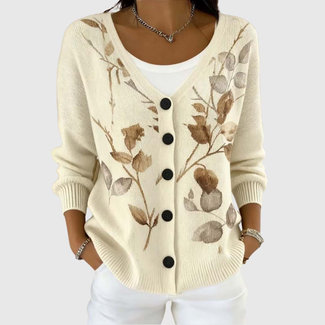 Adèle | Cardigan boutonné en maille