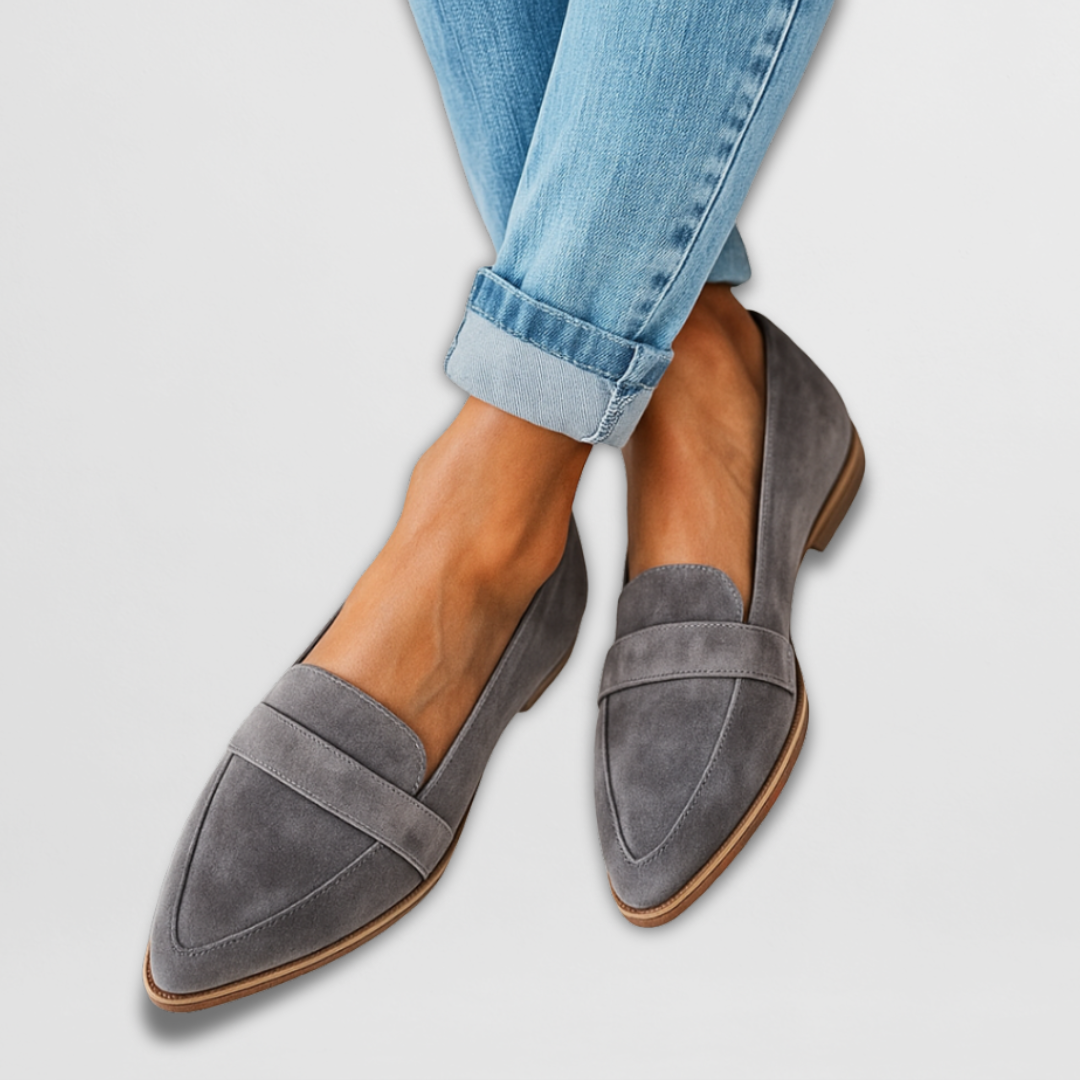 Cécilia | Mocassins en daim