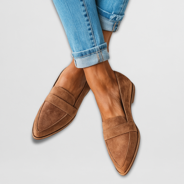 Cécilia | Mocassins en daim