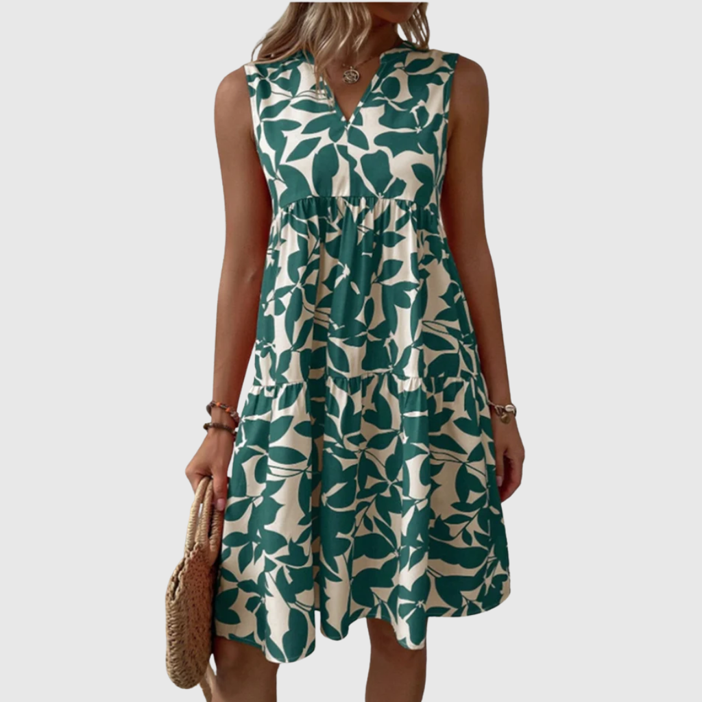 TASHA | ROBE MIDI À ÉVASION FLUIDE