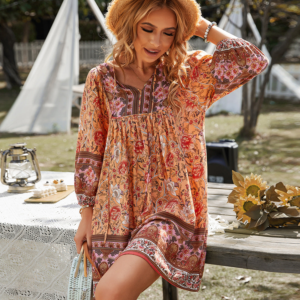 Briseis - Robe Tunique Bohème