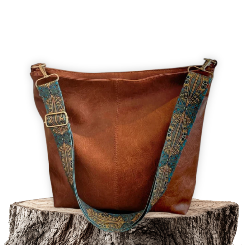 Claudia | Sac à main en cuir vintage