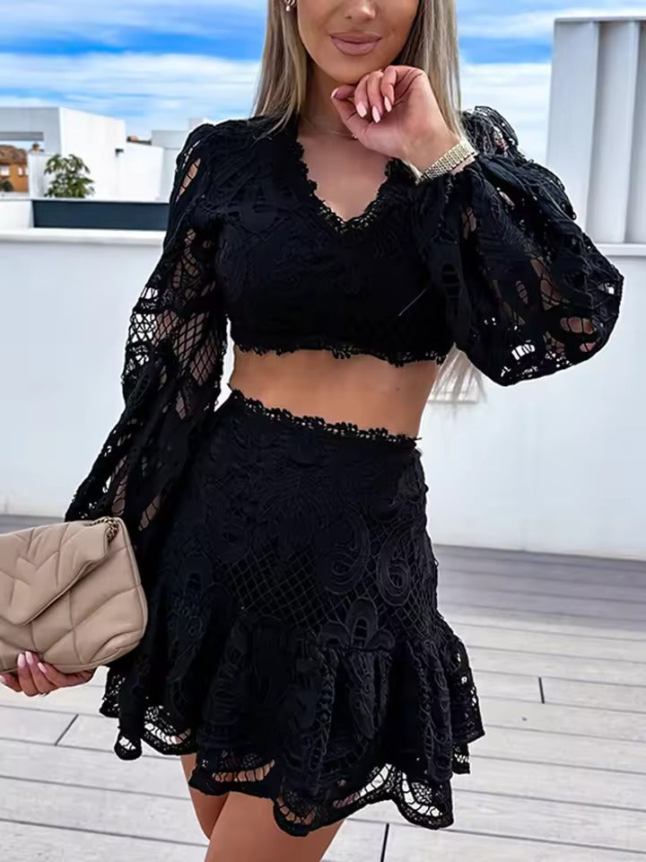Chantale | Ensemble élégant en dentelle