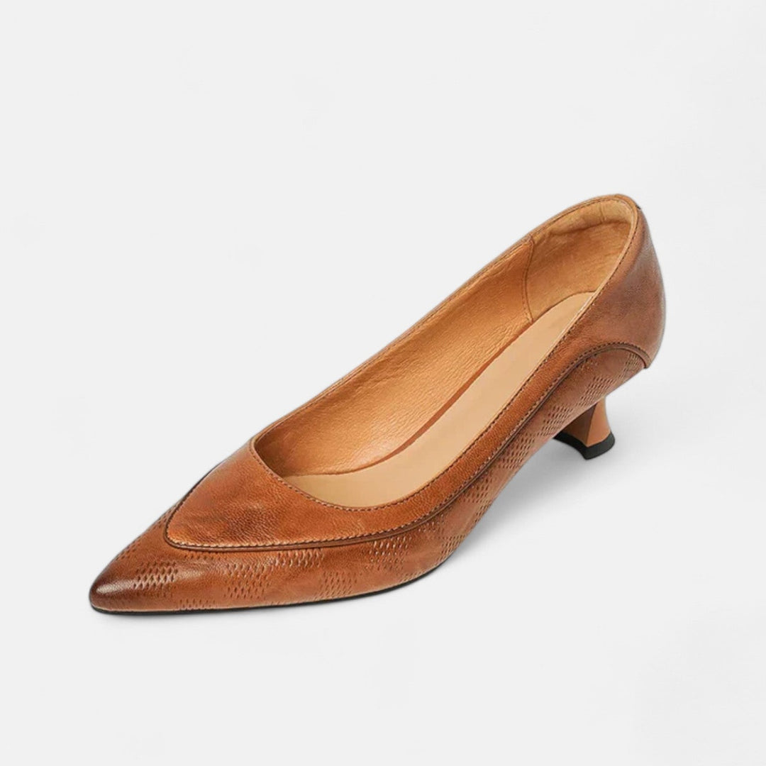 Faustine | Escarpins en cuir
