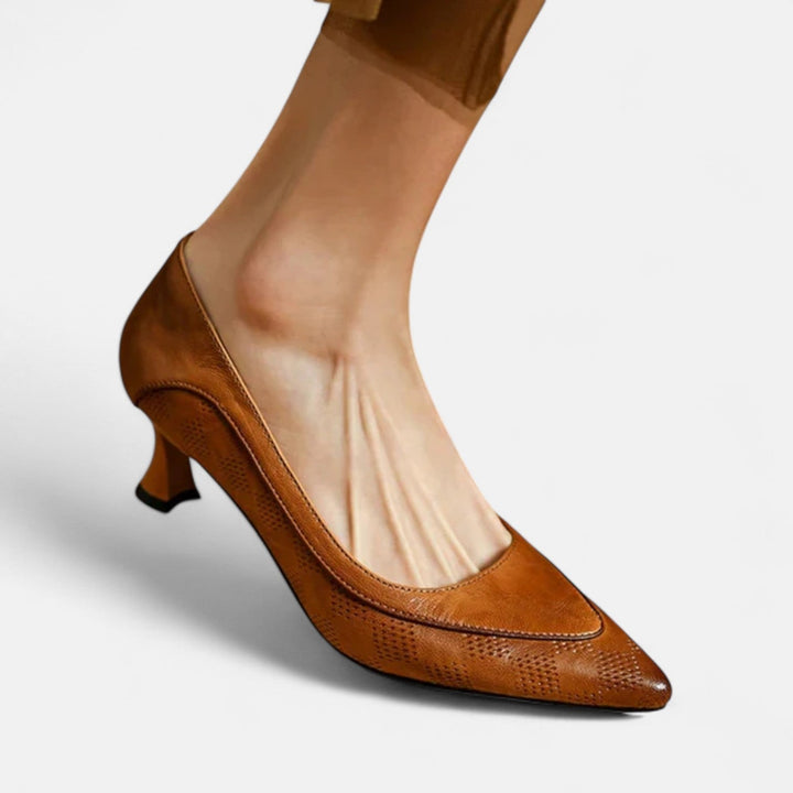 Faustine | Escarpins en cuir