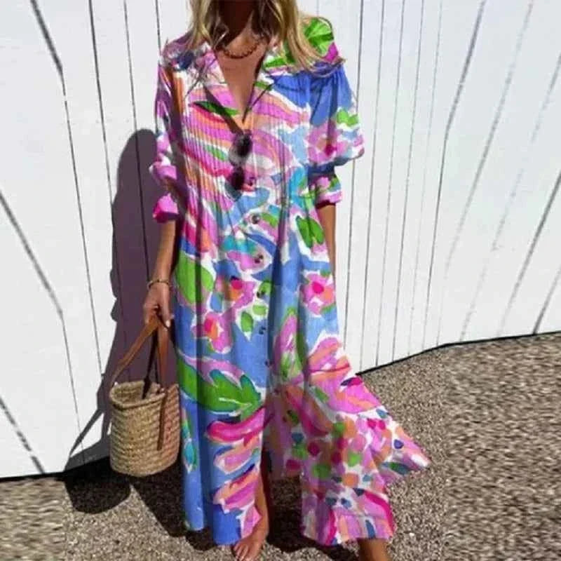 Gabrielle | Robe élégante fluide