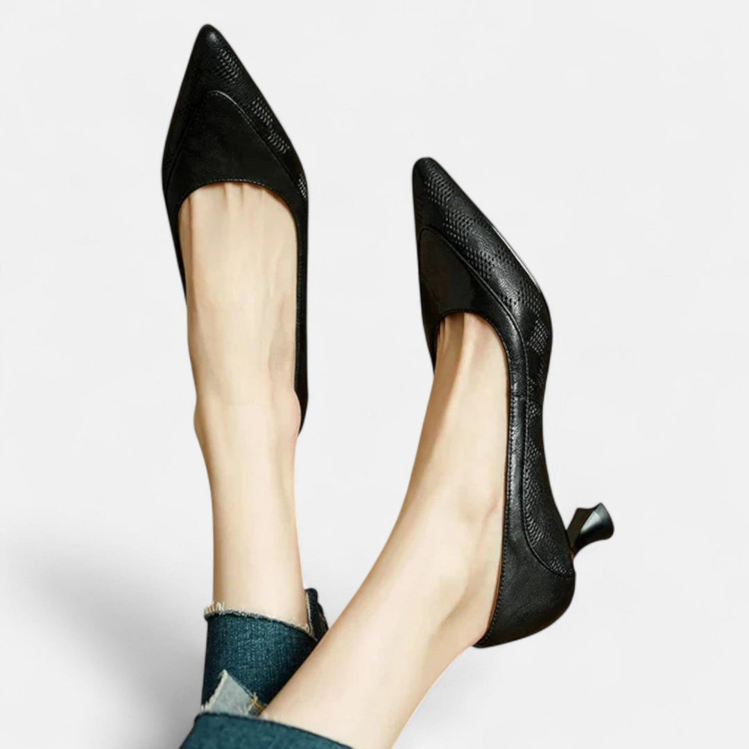 Faustine | Escarpins en cuir