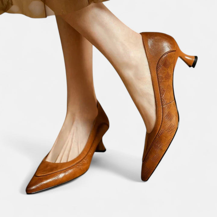 Faustine | Escarpins en cuir