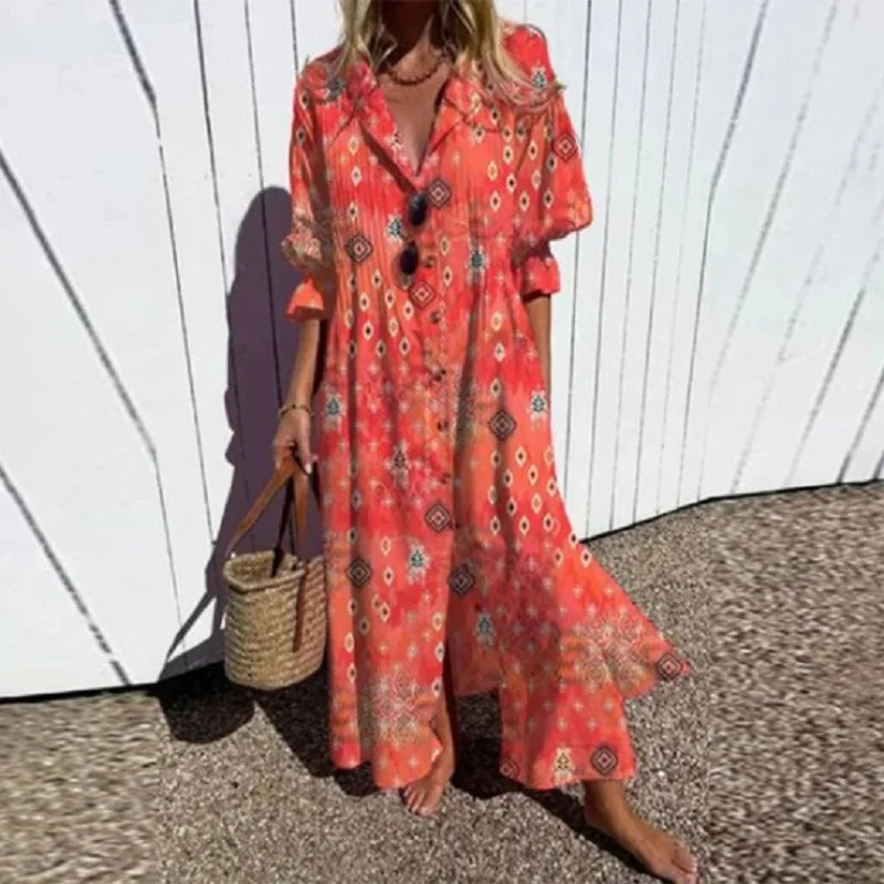 Gabrielle | Robe élégante fluide